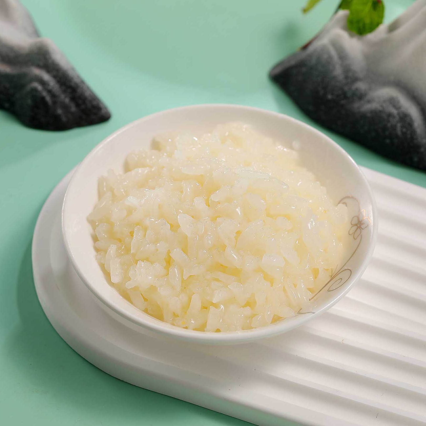 Frozen white glutinous rice